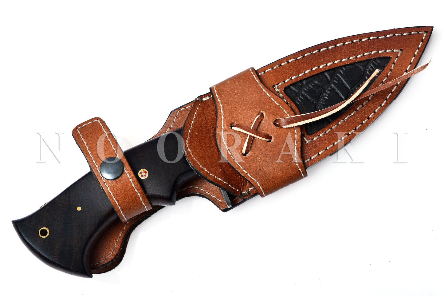 Hunting Bowie Knife Sharp Fixed Blade Camping Militery Outdoor Survival,Scabbard