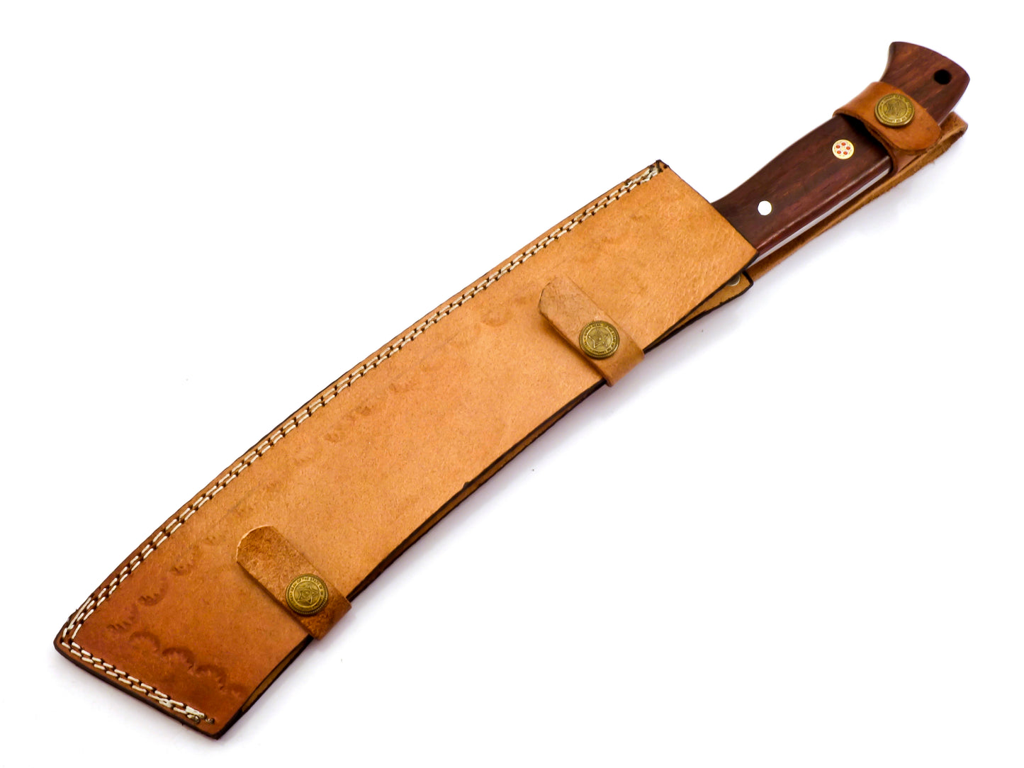 Versatile Handcrafted Machete - Robust Full Tang Design for Hunting, Tactical, and Survival Needs - Razor-Sharp 10" Blade