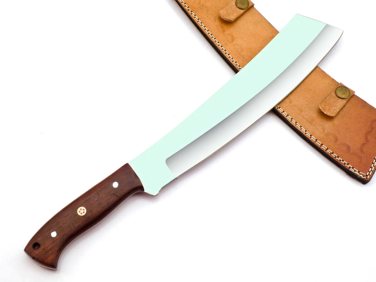 Versatile Handcrafted Machete - Robust Full Tang Design for Hunting, Tactical, and Survival Needs - Razor-Sharp 10" Blade