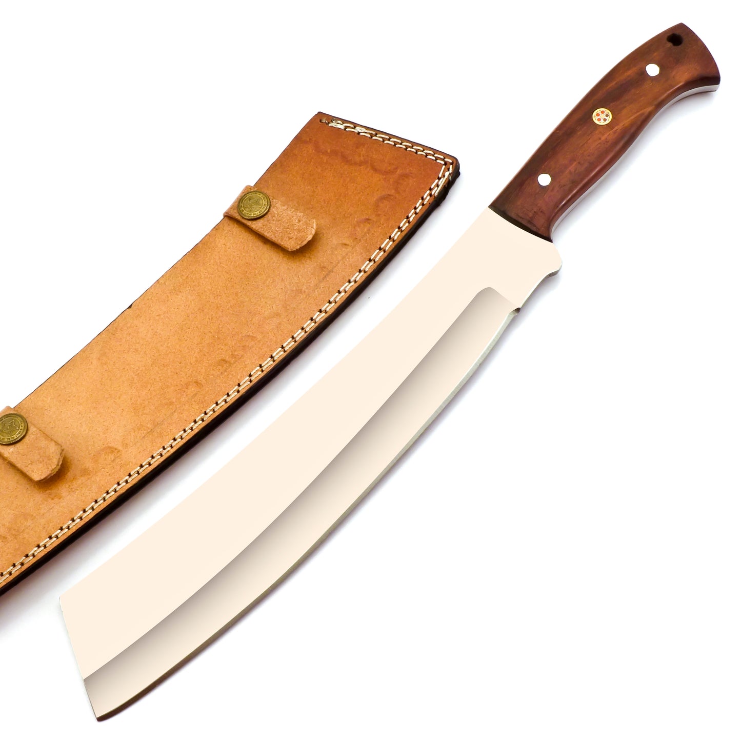 Versatile Handcrafted Machete - Robust Full Tang Design for Hunting, Tactical, and Survival Needs - Razor-Sharp 10" Blade