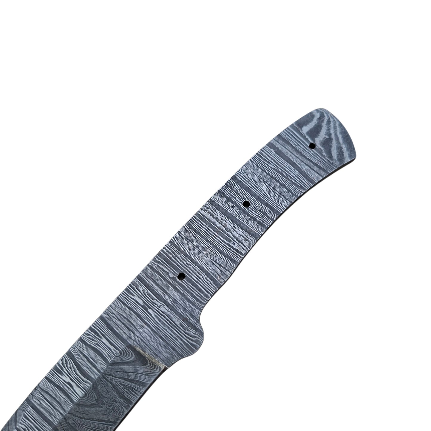 Handmade Damascus Steel 8.5 Inches Blank Blade Skinner Knife Sharp Edge