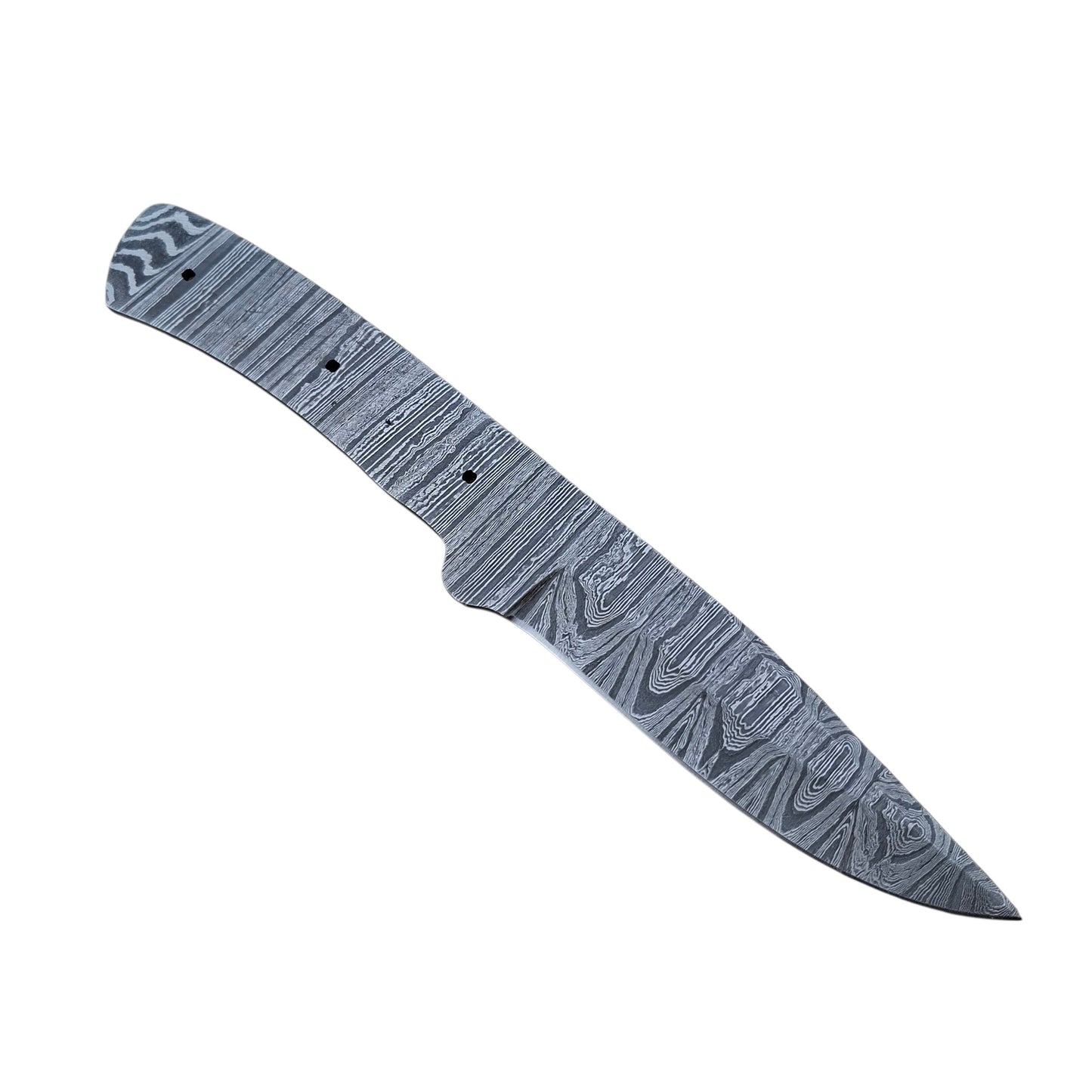 Handmade Damascus Steel 8.5 Inches Blank Blade Skinner Knife Sharp Edge