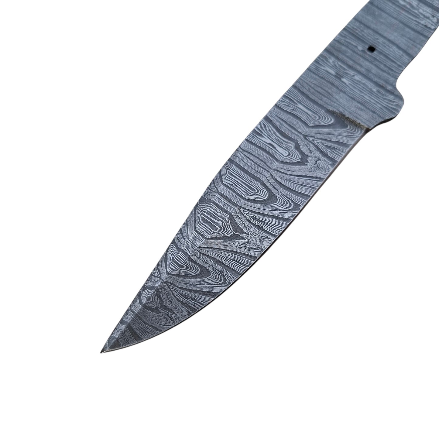 Handmade Damascus Steel 8.5 Inches Blank Blade Skinner Knife Sharp Edge