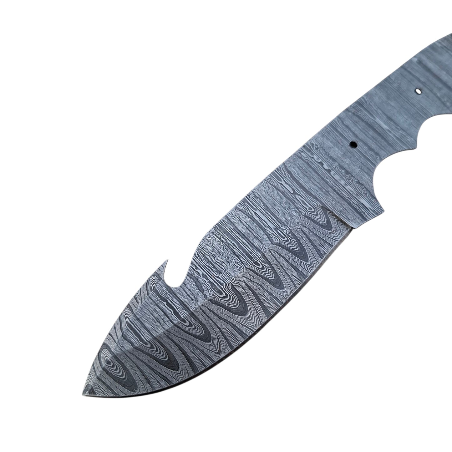 Nooraki Custom Forged Damascus 8.5 inches Long DIY Blank Blade Knife Making