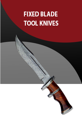  Fixed blade tool knives