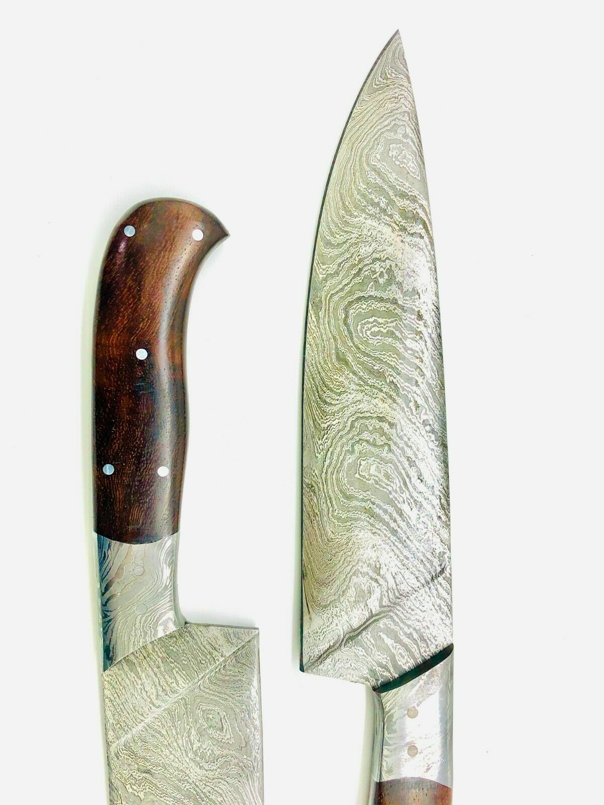 Full Tang Damascus Steel / Rosewood Chef's Knife