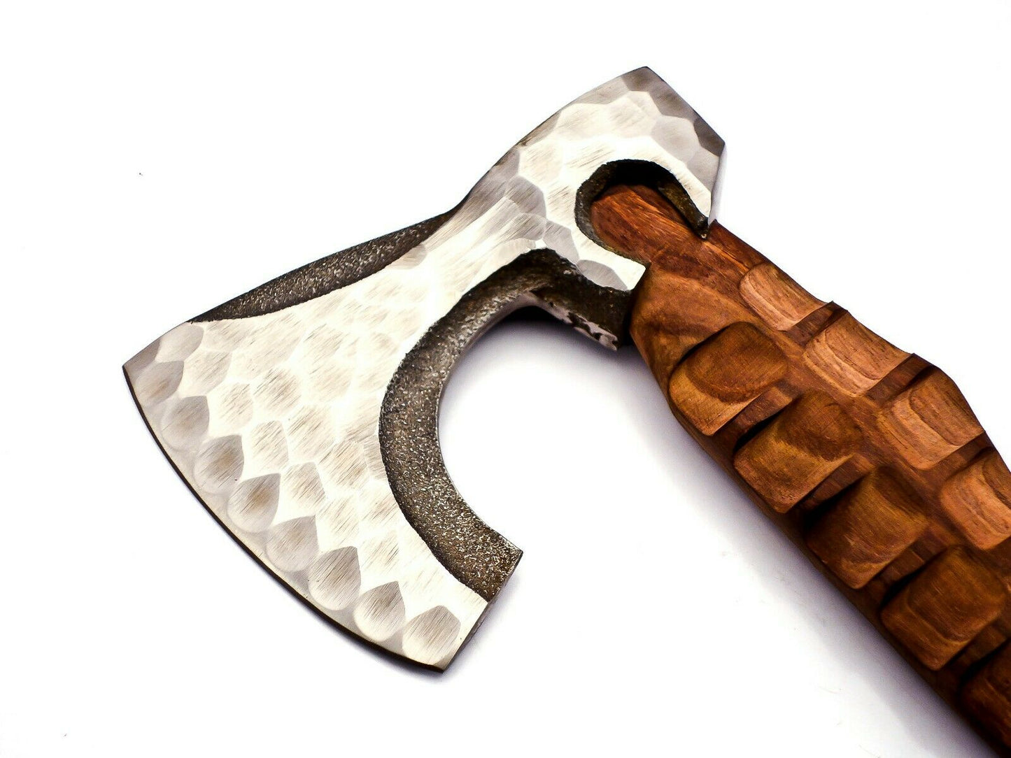 Handmade Tactical Bearded Viking Tomahawk Axe/Hatchet Carbon Steel 17 inch Sharp