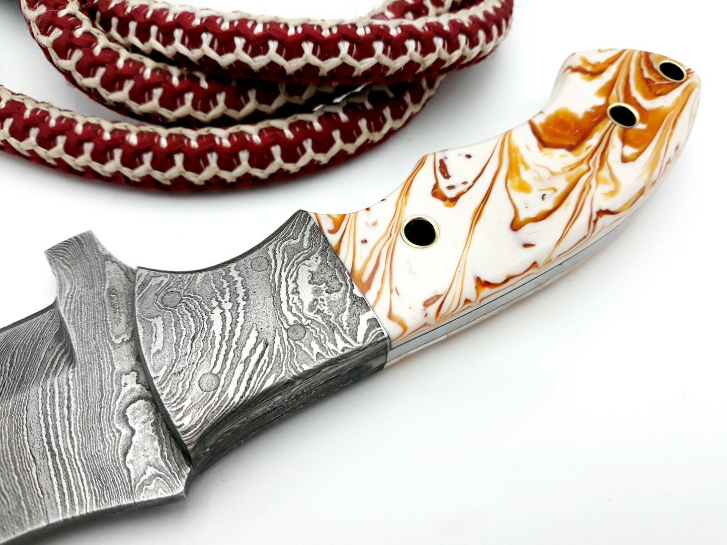 Full Tang Damascus Steel Tracker Knife