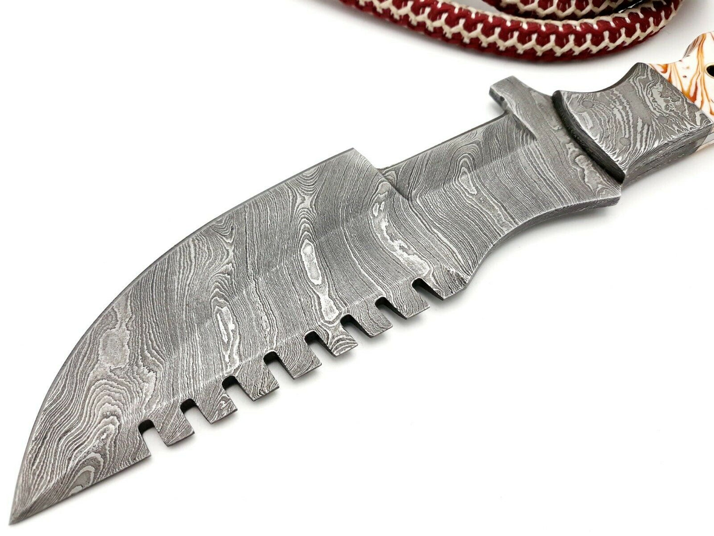 Full Tang Damascus Steel Tracker Knife