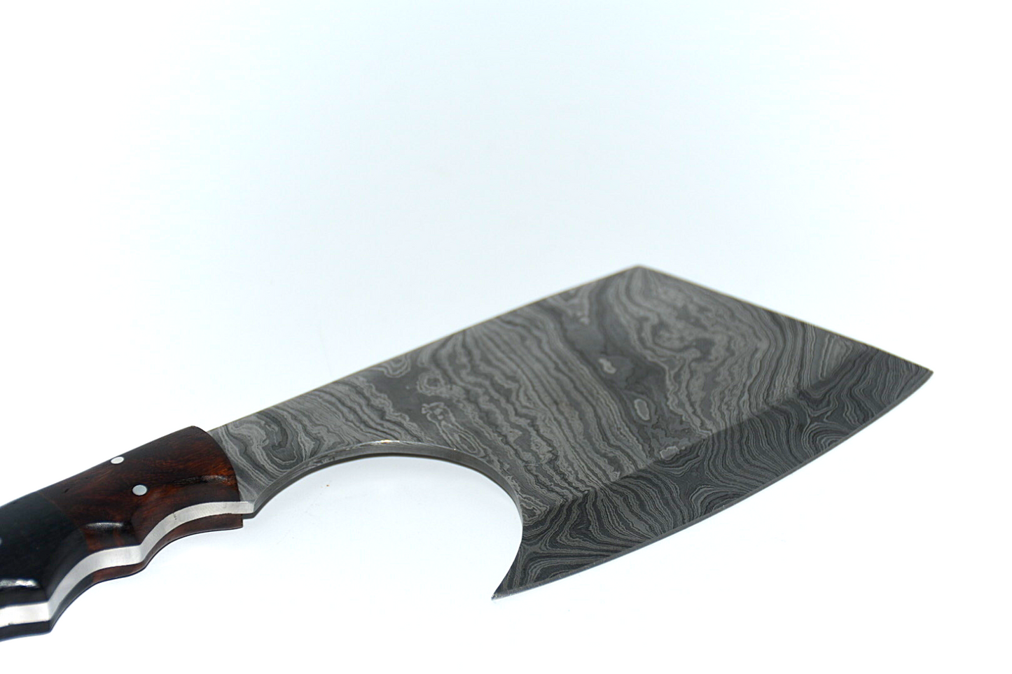 Handmade Damascus Steel Axe Tomahawk Hatchet Micarta Full Tang Handle 224 Layers