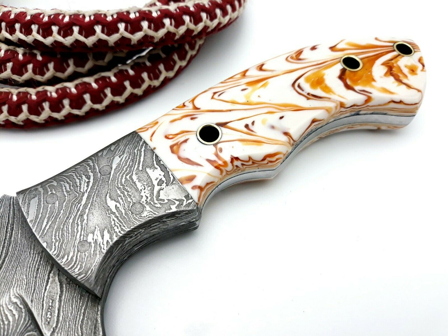 Full Tang Damascus Steel Tracker Knife