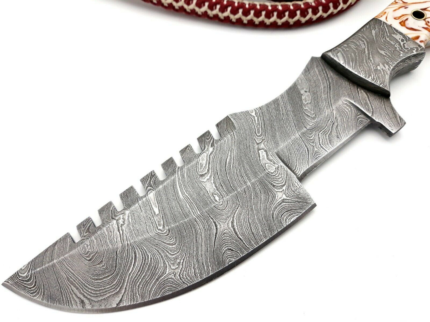 Full Tang Damascus Steel Tracker Knife