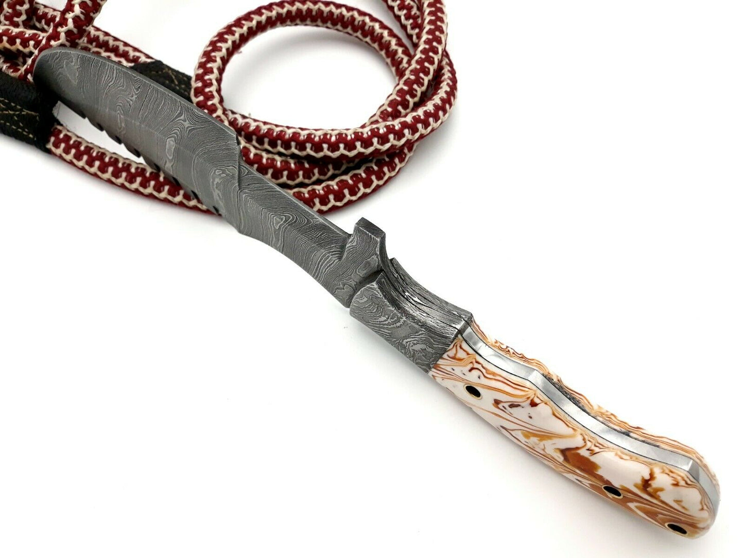 Full Tang Damascus Steel Tracker Knife